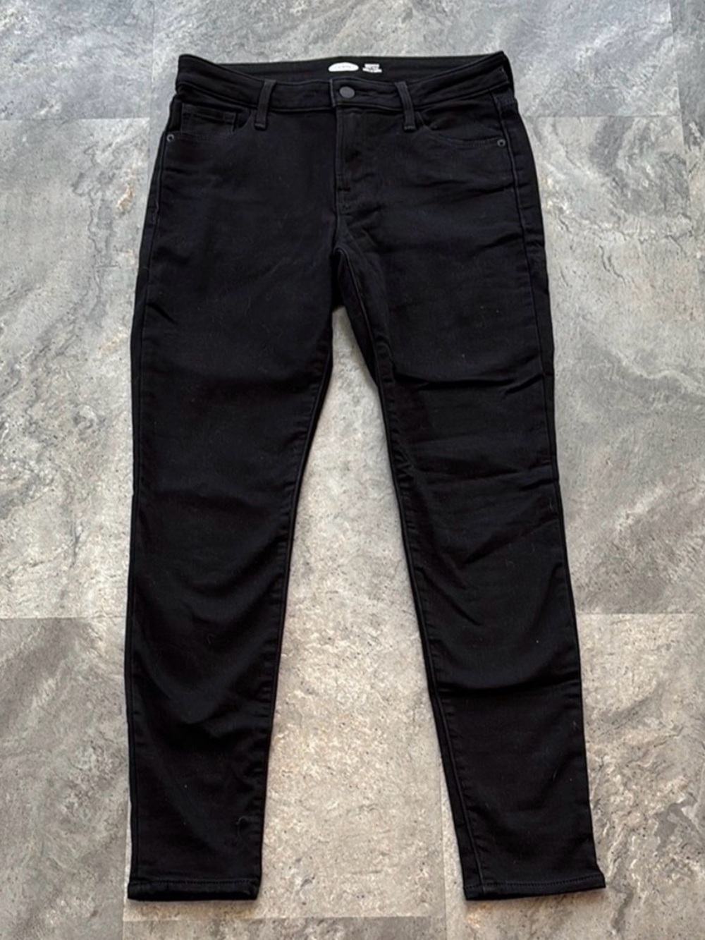 Old Navy Black Rockstar Built in Warm Jeans – 4